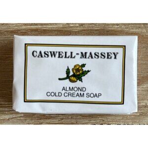 Caswell-Massey Almond Cold Cream Bath Soap Travel Size NEW Cleanser Cleansing